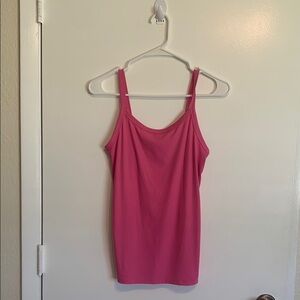 No Boundaries Pink Tank Top